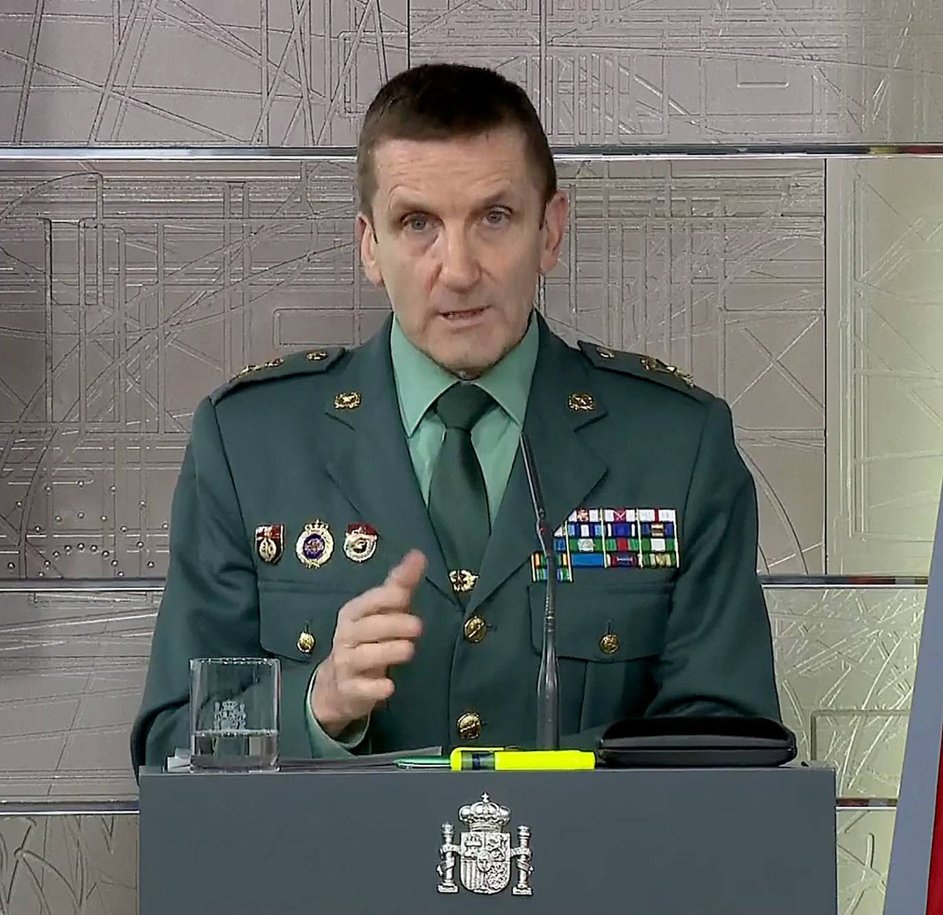 Moncloa veta las preguntas al general de la Guardia Civil por sus polémicas declaraciones sobre los bulos
