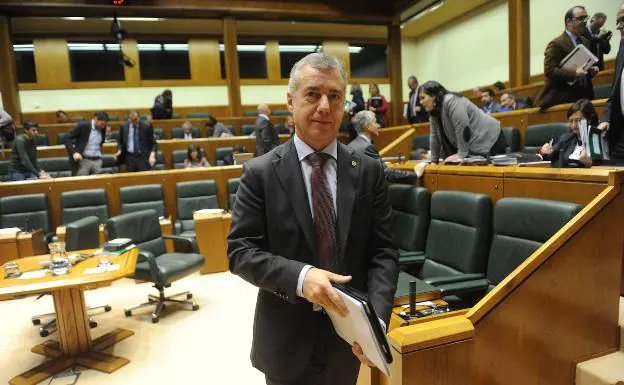 Cinco parlamentarios delegan el voto para evitar seguir en persona la comparecencia de Urkullu este viernes