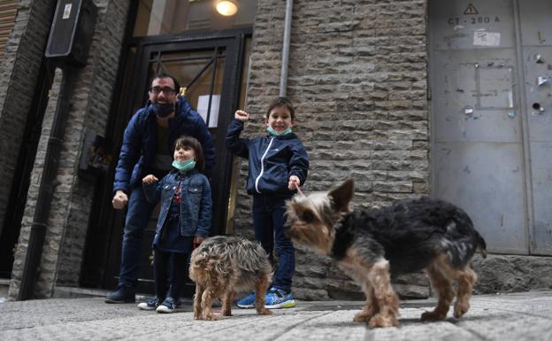 Las primeras horas de 'libertad' para los niños en Bizkaia