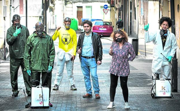 Brigada solidaria en San Francisco