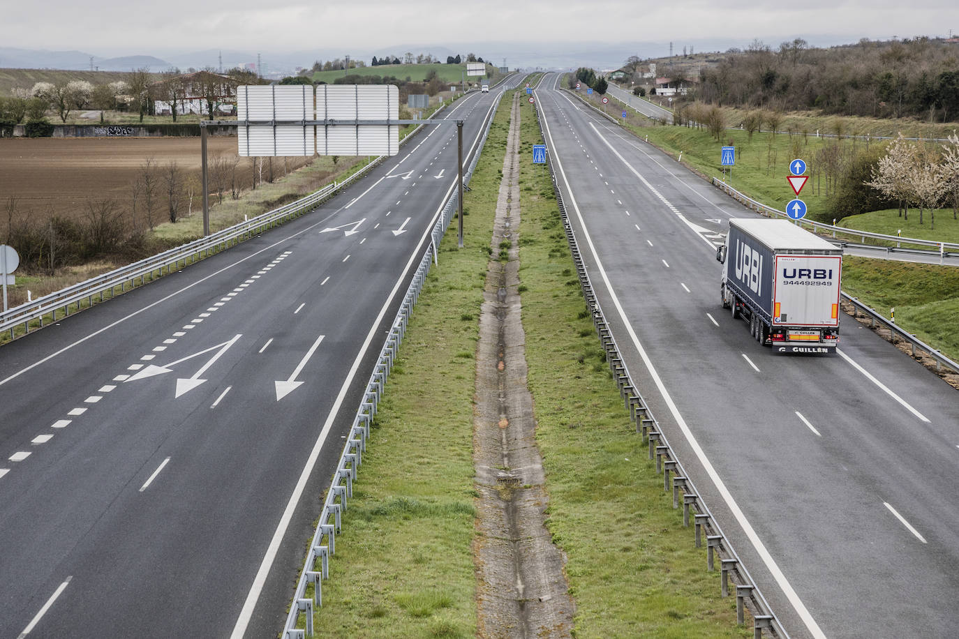 La crisis sanitaria reduce al 60% la movilidad en Álava