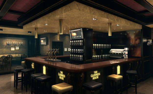 Cafés en el Dublin House de Zabalgana