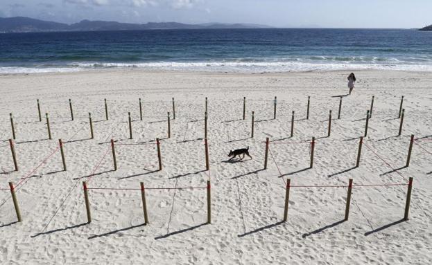 La solución de Sanxenxo para poder ir a la playa este verano