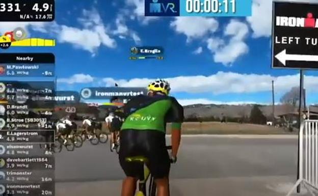 Eneko Llanosek bigarren amaitu du VR5 Pro Challenge lehiaketa birtualean