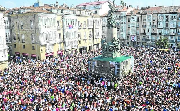 Vitoria lanzará el Chupinazo pese a cancelarse La Blanca como «homenaje» a los sanitarios