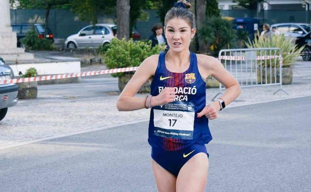 La marchadora Irene Montejo recibe insultos al entrenarse en la calle