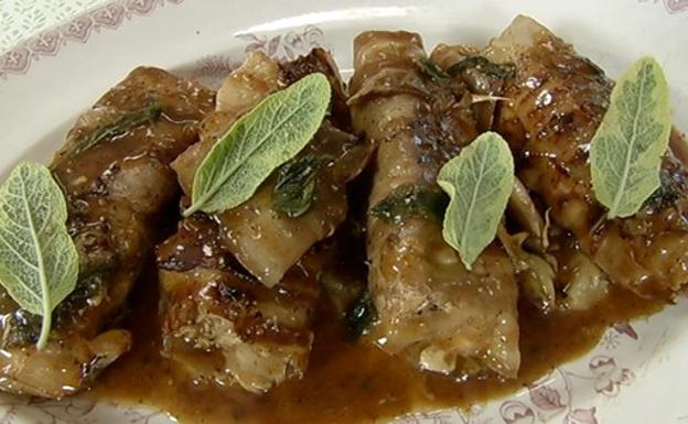 «Saltimbocca» de atún