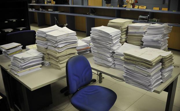 Magistrados vascos alertan del colapso de los juzgados por no poder teletrabajar