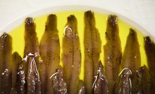 Anchoas en salazón