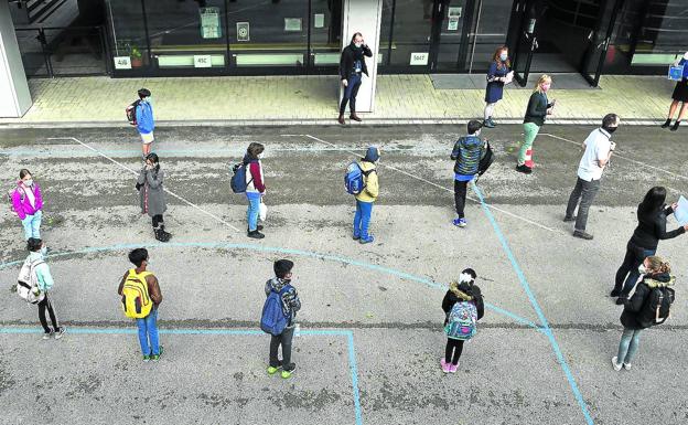 El 20% de institutos y la mayoría de la FP retoma las clases presenciales el lunes