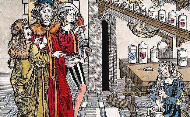 Así de sabrosa era la farmacia de Treviño hace 400 años