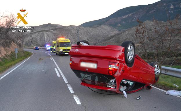 Imputan por homicidio imprudente a un joven de Oion que atropelló a un hombre