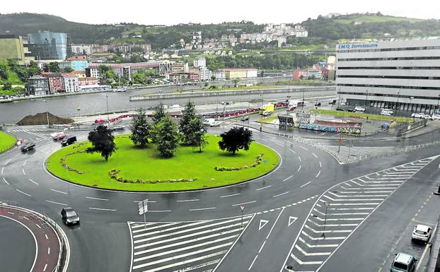 Las obras para eliminar la gran rotonda del IMQ y urbanizar Zorrozaurre arrancan este mes