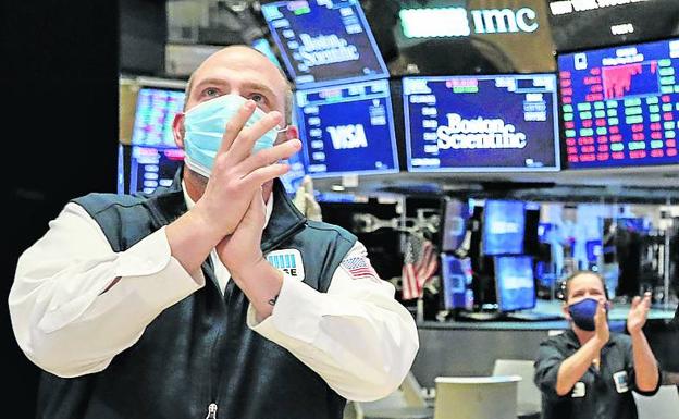 La Bolsa gana un 11% en su mejor semana desde 2008