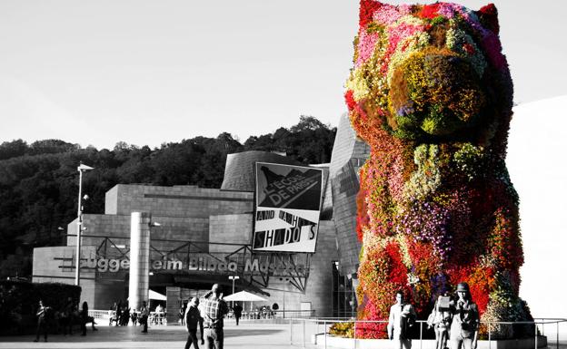 Ezagutu Puppyren jatorria, Guggenheim museoko zaindaririk ederrena