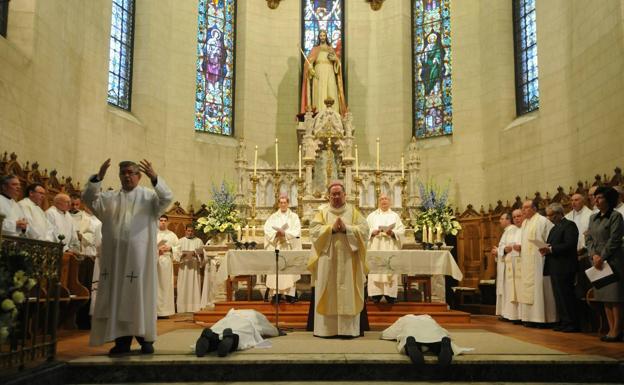 Un seminarista de Nicaragua, la primera ordenación sacerdotal en Vitoria en seis años