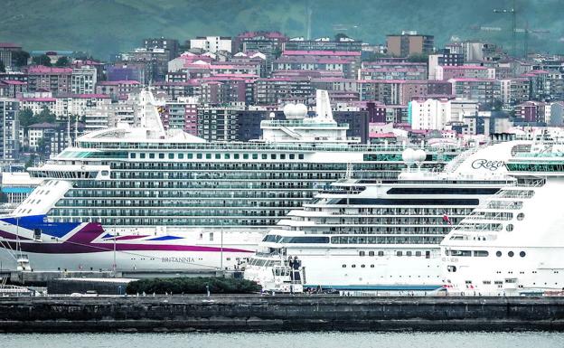 Bizkaia perderá 10 millones de euros si se suspende la temporada de cruceros