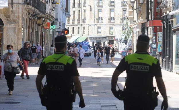 El primer ladrón con mascarilla de Vitoria