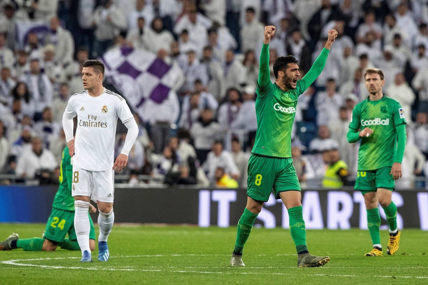 Merino y Barrenetxea se suman a la lista de la bajas de la Real Sociedad ante el Alavés