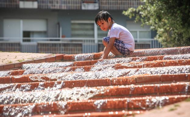 Llodio marca la máxima en Álava con 36 grados en una jornada que terminará con tormentas