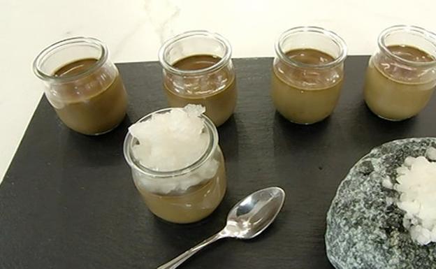 Crema cuajada de carajillo