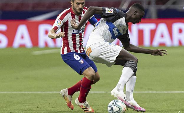 El canterano Abdallahi hace historia con su debut en el Wanda Metropolitano