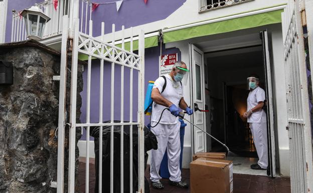 Las residencias vizcaínas se libran del Covid-19