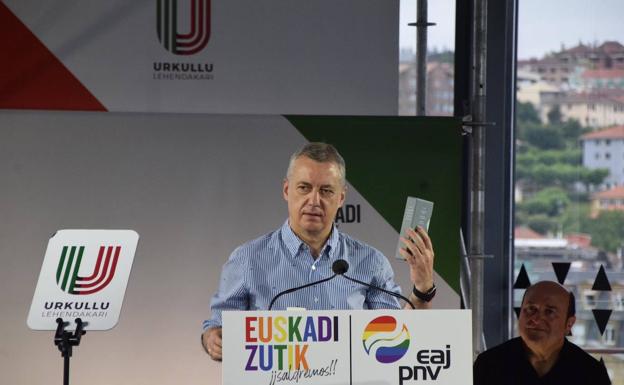 Urkullu cree «inaceptable» que en Euskadi haya un doble rasero ante la vulneración de derechos