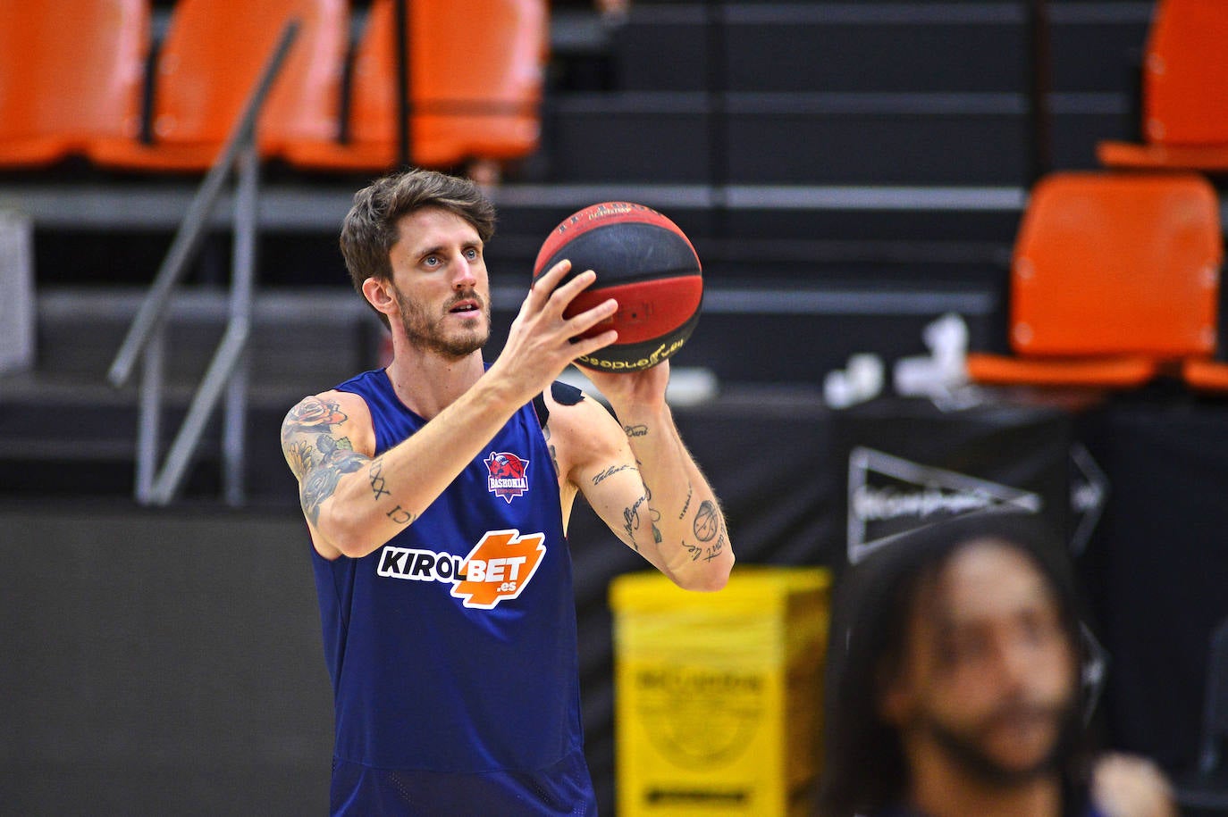 Sesión de tiro antes de la gran cita