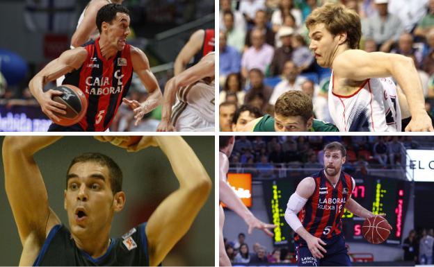 Nocioni, Splitter, Prigioni, Calderón, Vidal... las leyendas del Baskonia también celebran el título