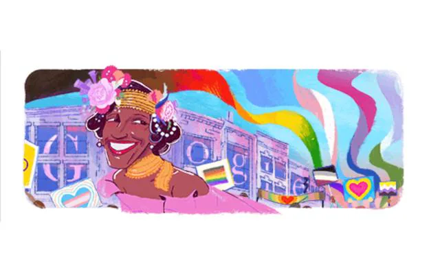 Marsha P. Johnson, protagonista del Doodle de Google