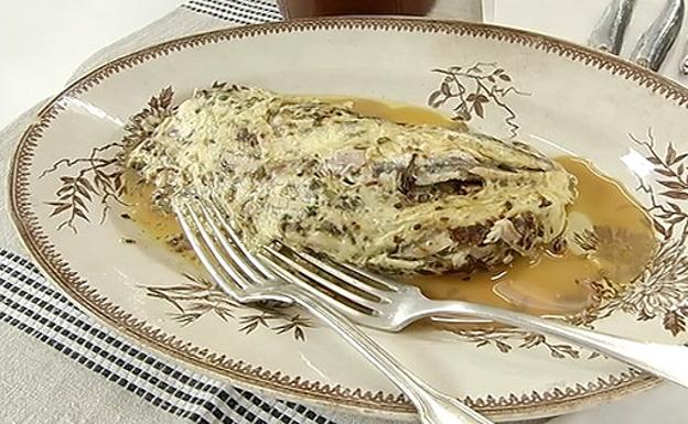 Tortilla de anchoas