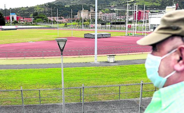 Tres meses de obras para poner al día la única pista de atletismo de Bilbao