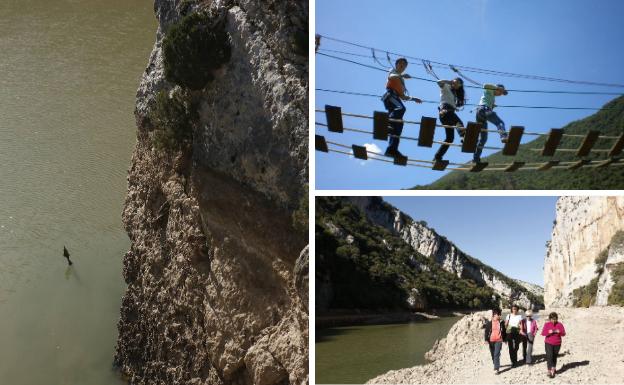 Un día de aventura y montaña en Sobrón y Valderejo