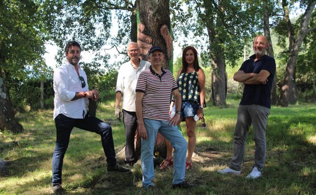 Quejana esconde un bosque solidario