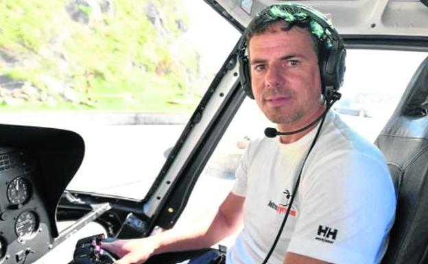 Fallece en un accidente en Lérida el piloto vasco de helicópteros Haritz Galarraga