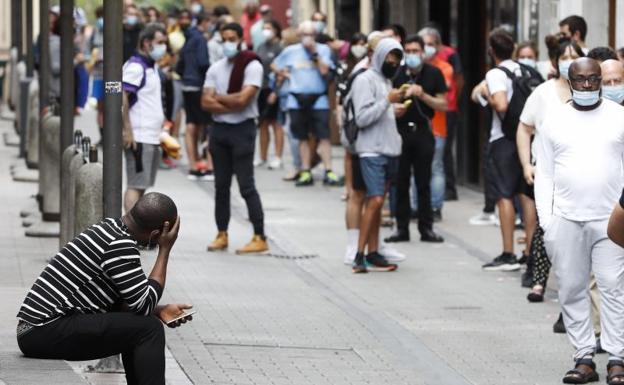 «Había multitud de gente en los bares, dentro y fuera»