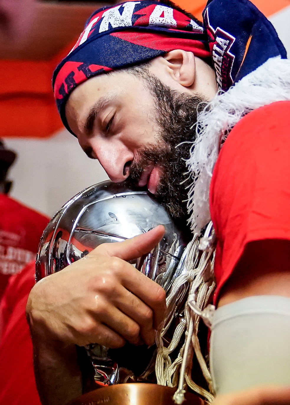 La trayectoria de Shengelia en el Baskonia, en imágenes