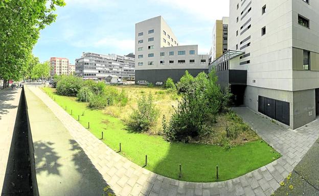 Las obras para construir 180 apartamentos junto al Iradier Arena arrancarán este mes