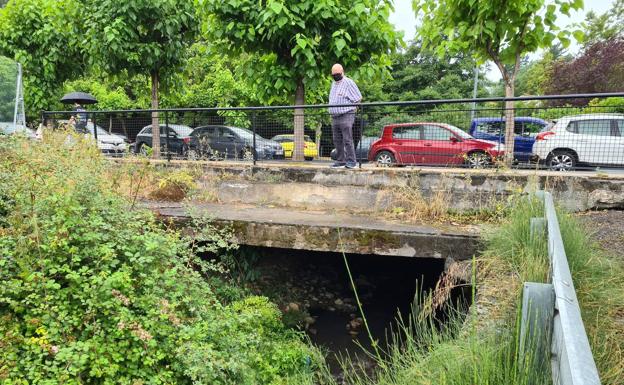 URA rediseña el final del arroyo San Juan en Llodio para renaturalizarlo