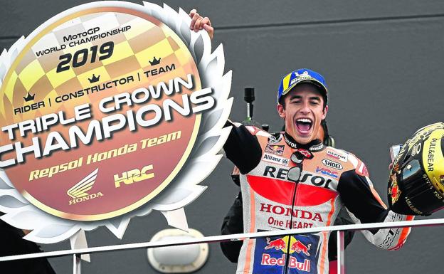 Marc Márquez pone a prueba su reinado