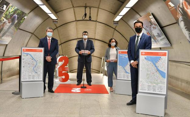 Metro Bilbao renueva sus mapas informativos en las estaciones de Bilbao, Getxo y Portugalete