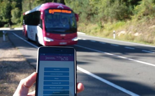 Los billetes de los autobuses de Álava ya pueden comprarse vía app