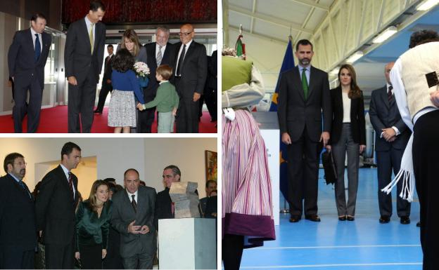 Otras visitas de don Felipe y doña Letizia a Vitoria