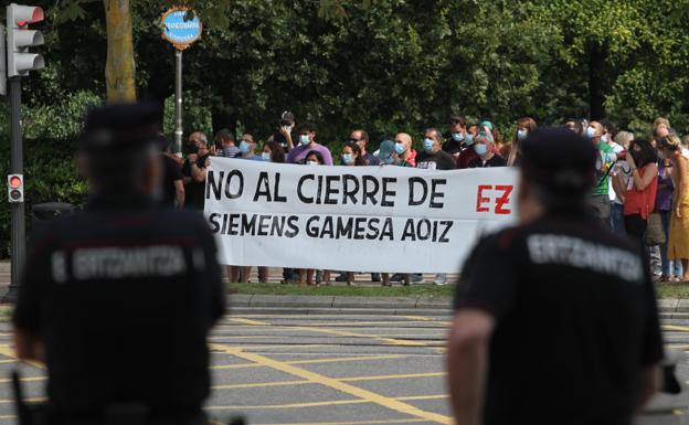 Siemens Gamesa dice que cerrar Aoiz es «una decisión difícil pero inevitable»