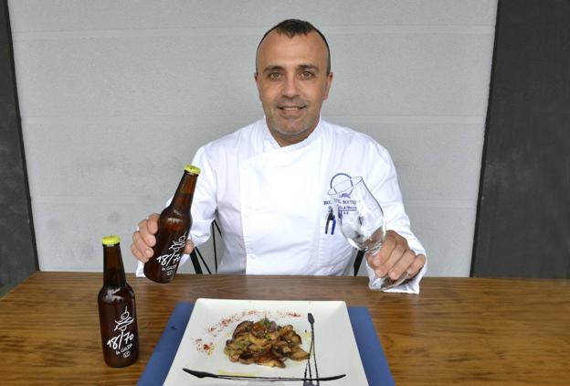 Hongos, foie y cerveza: trío de ases en el Bahía de Plentzia