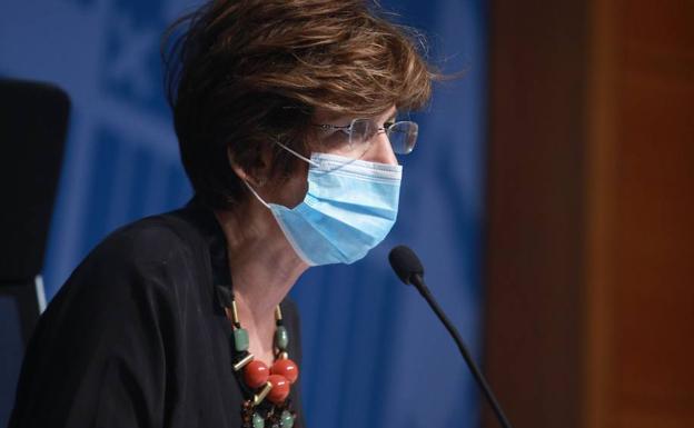 Nekane Murga: «La presión sobre los hospitales es baja pero si siguen subiendo los casos aumentará»