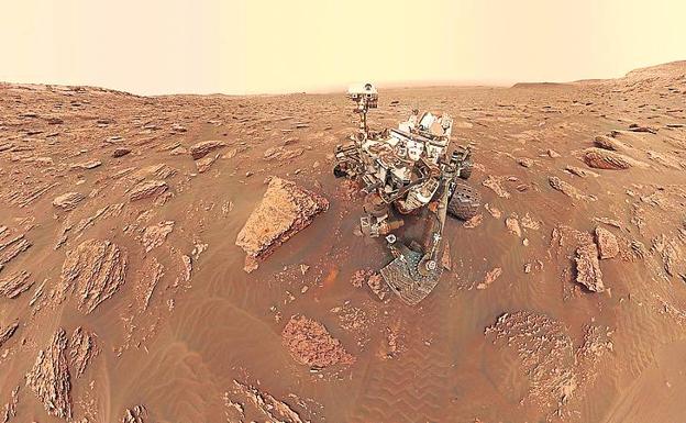 El todoterreno 'Curiosity' cumple 8 años en Marte
