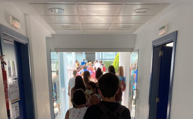 Los termómetros se disparan en Sodupe con más de 40 grados en la primera jornada de calor intenso