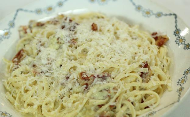 Pasta carbonara